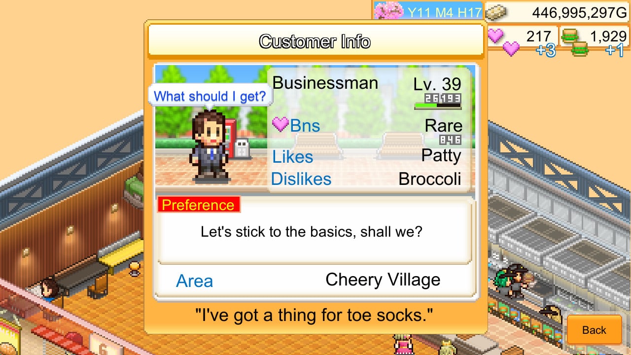 Screenshot #4 - Burger Bistro Story