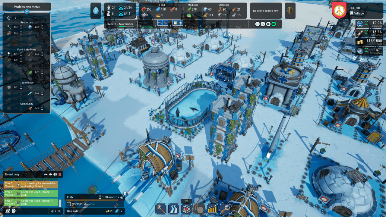 Screenshot #3 - United Penguin Kingdom: Huddle up
