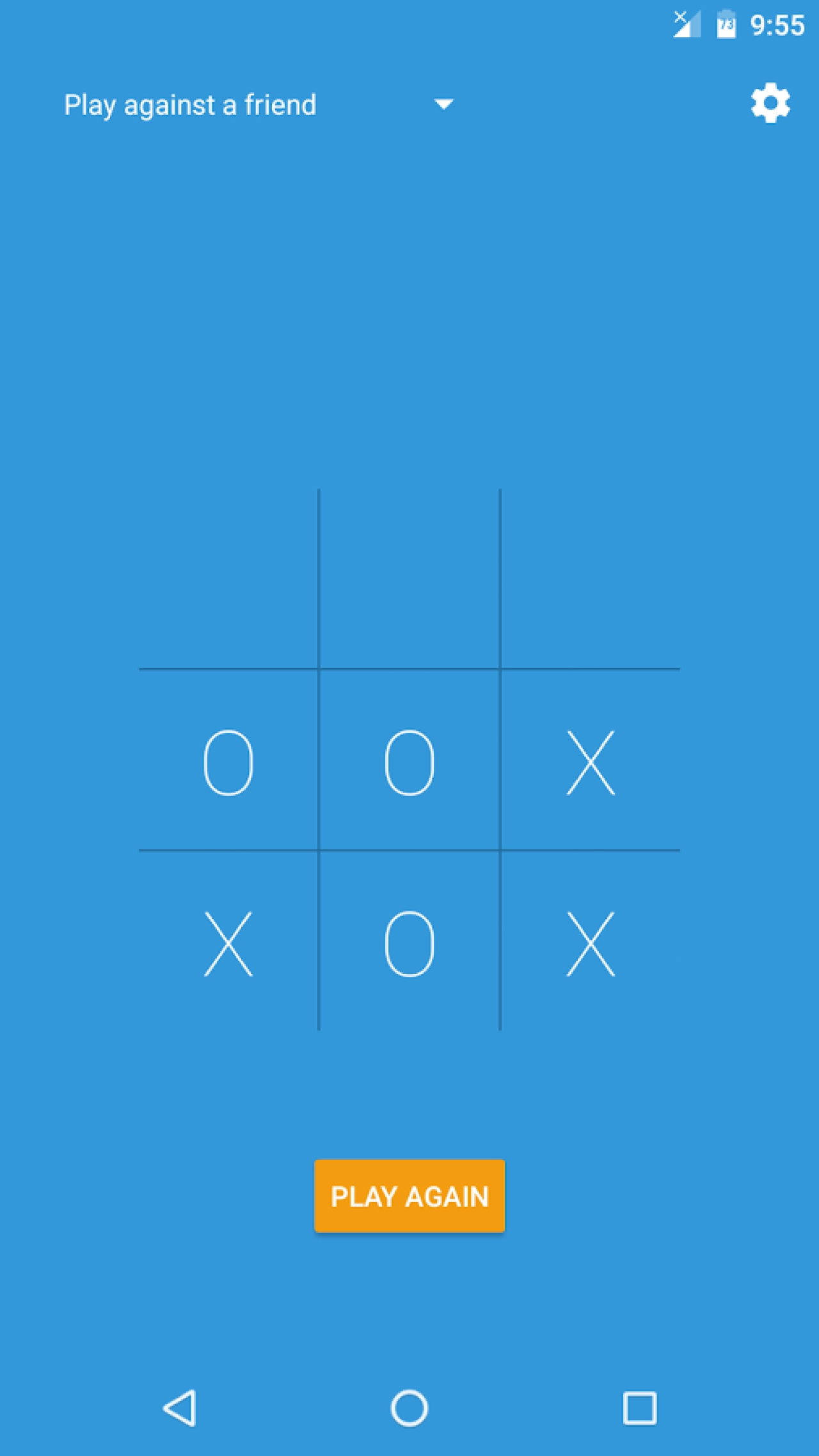 Screenshot #4 - MATERIAL TIC TAC TOE 1.2.3