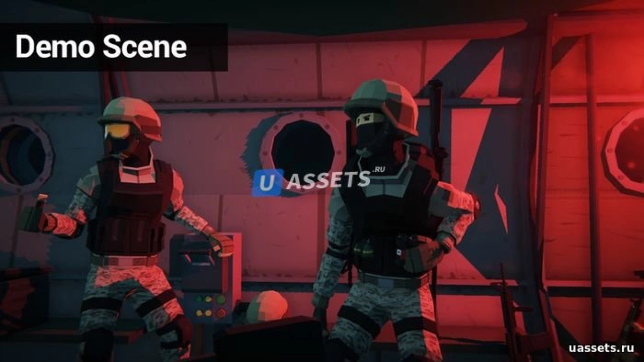 Screenshot #2 - Low Poly FPS Pack