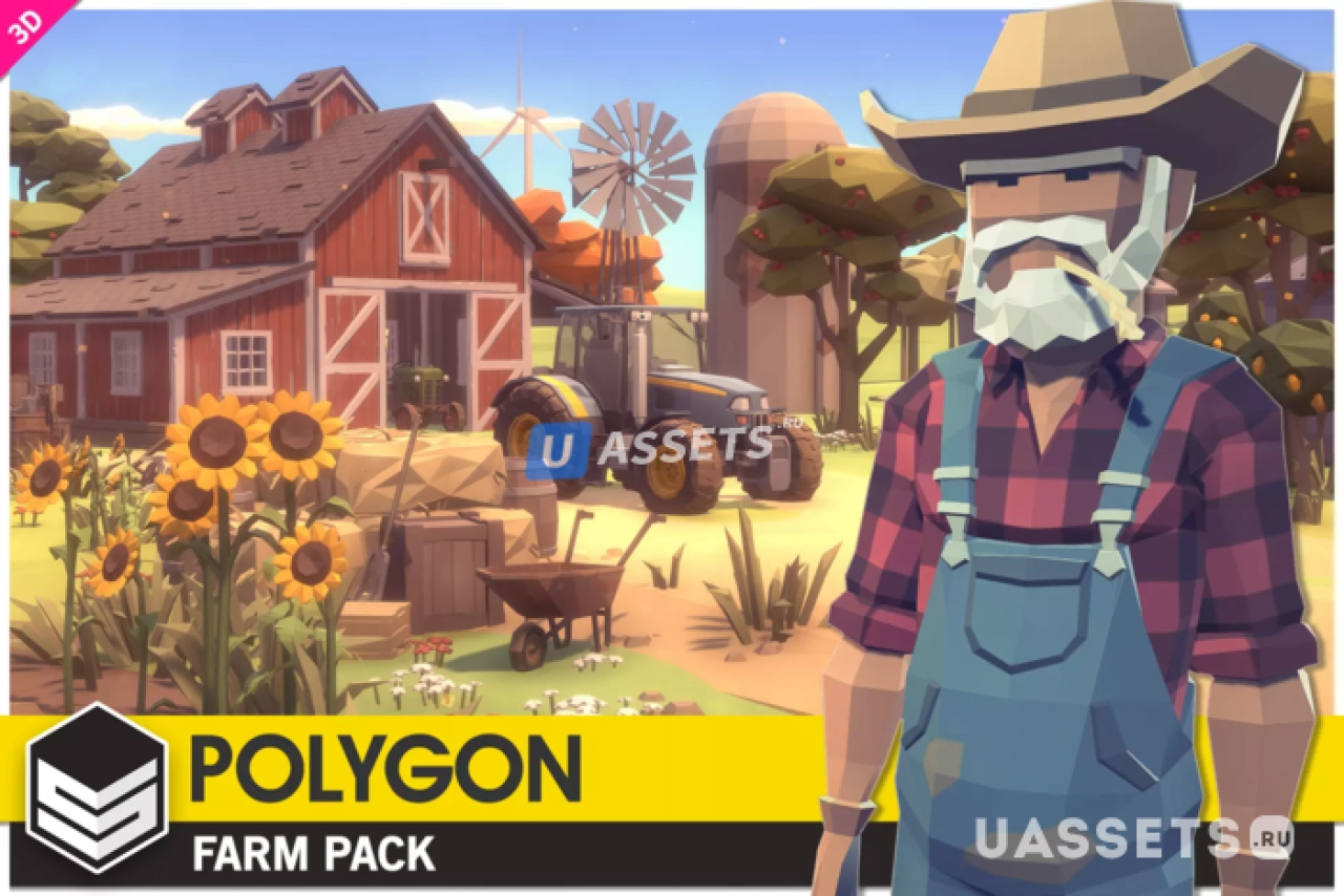 Screenshot #4 - POLYGON Farm - Low Poly 3D Art by Synty