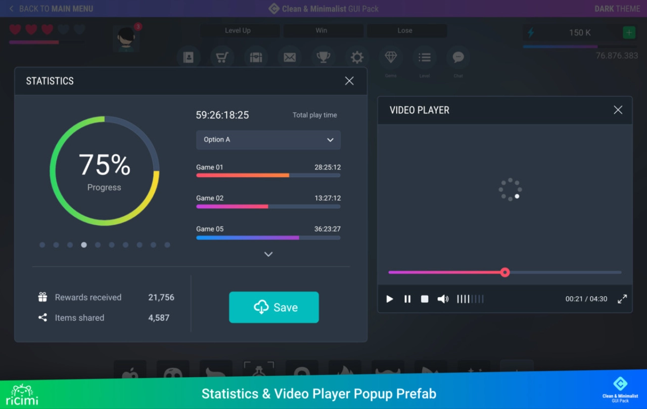 Screenshot #16 - Clean & Minimalist GUI Pack v1.0