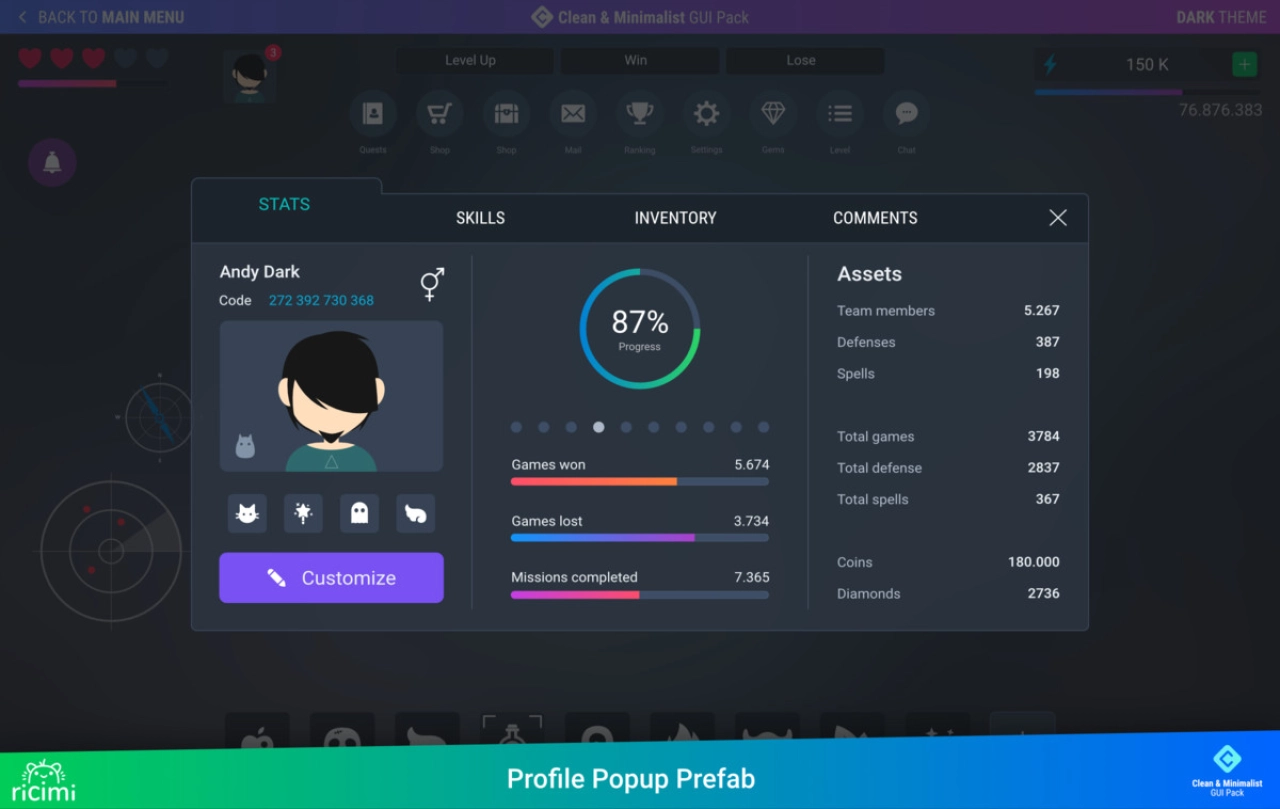 Screenshot #12 - Clean & Minimalist GUI Pack v1.0