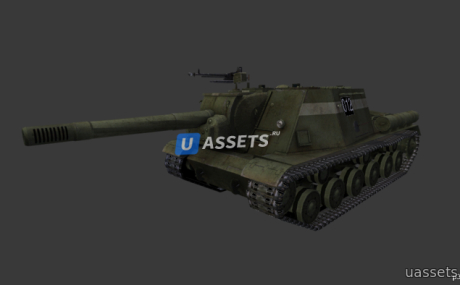 3D Model ISU-152
