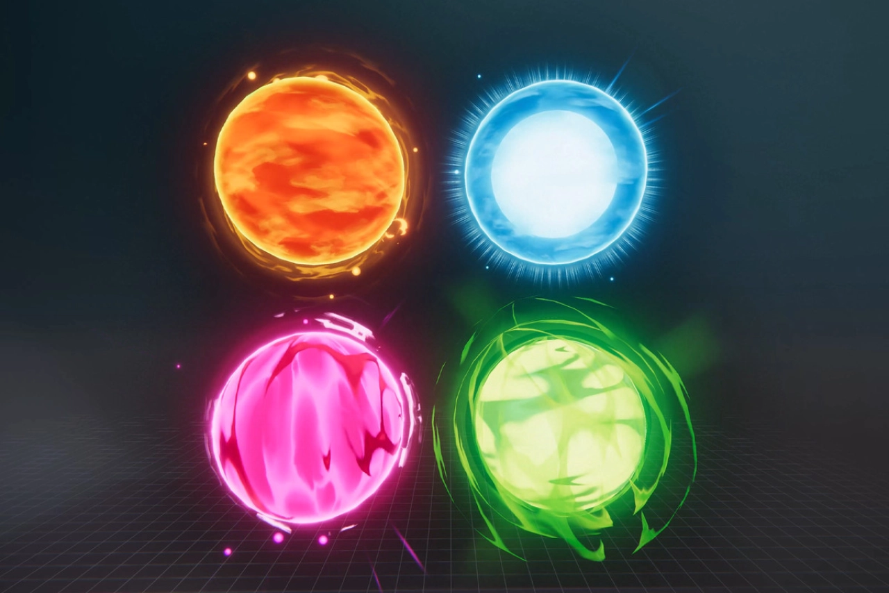 Screenshot #8 - ANIME VFX Pack для Unity — эффектные аниме VFX для 3D