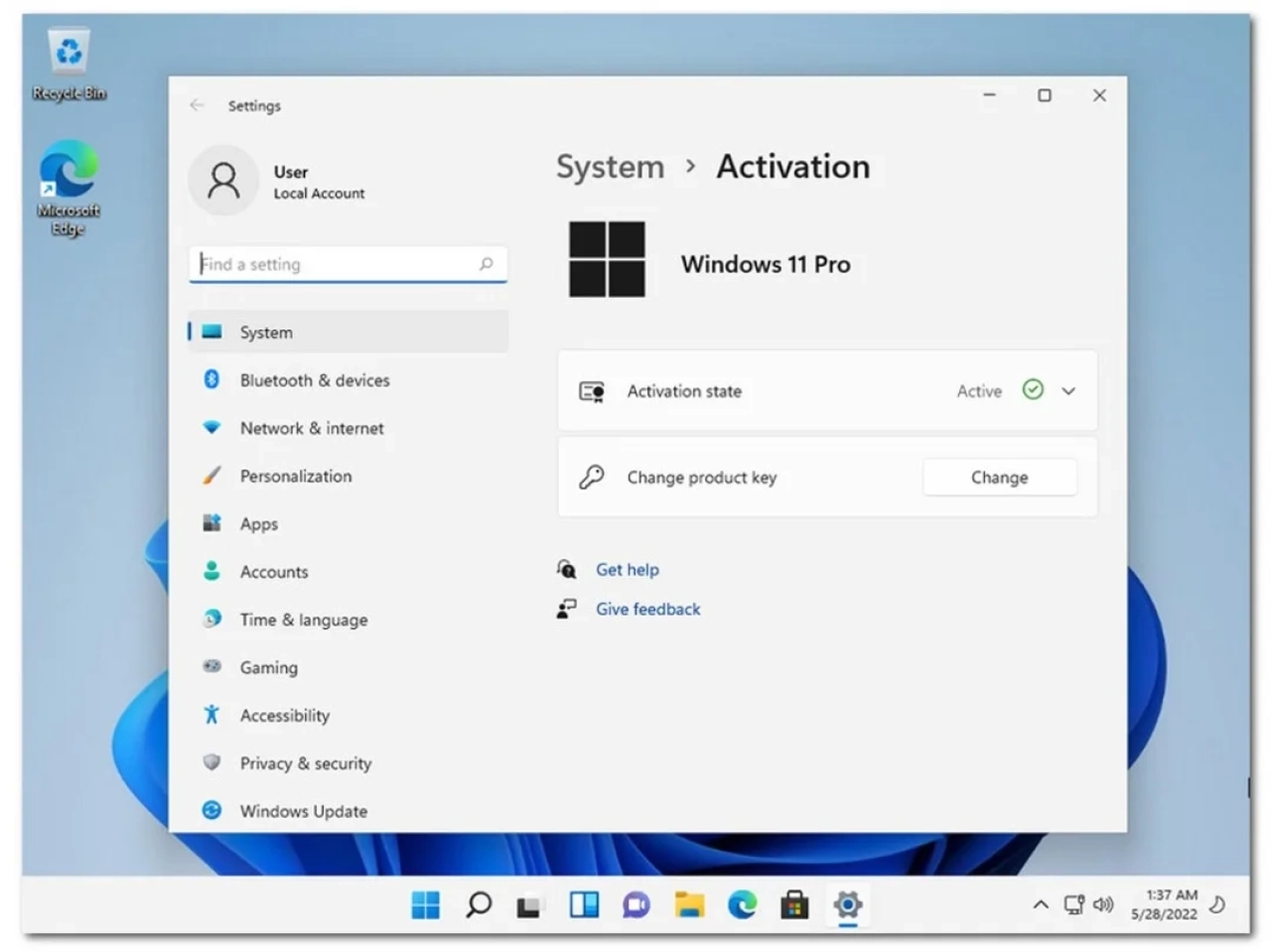 Screenshot #5 - Windows 11 Pro x64 3in1 21H2 Build 22000.708