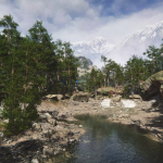 Screenshot #3 - Mountain Environment - Dynamic Nature