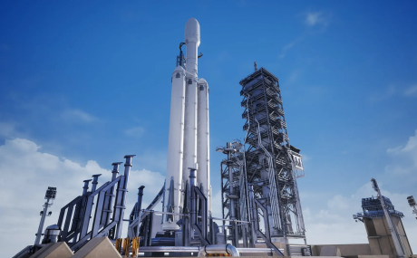 Rocket Launch Pad & Interior / Modular Environment