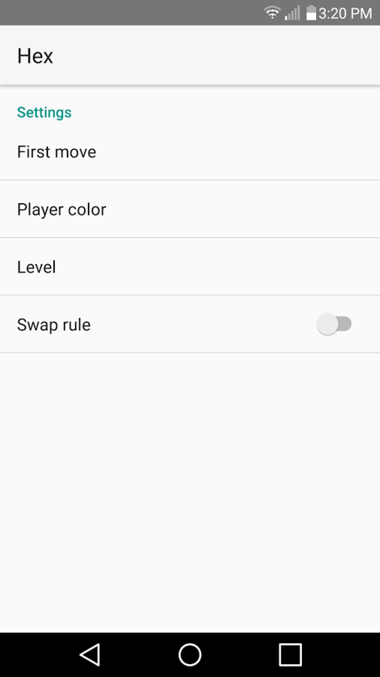 Screenshot #5 - HEX: A CONNECTION GAME 2.2.2