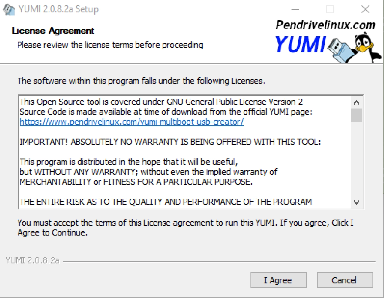 Screenshot #1 - Your Universal Multiboot Installer (YUMI)