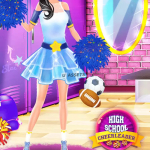 Screenshot #3 - HighSchool Cheerleader Dressup