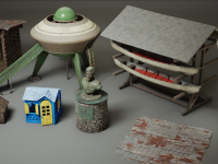 Screenshot #2 - Roadside VOL.3 - Rural Props (Nanite and Low Poly Versions) UE5.1+