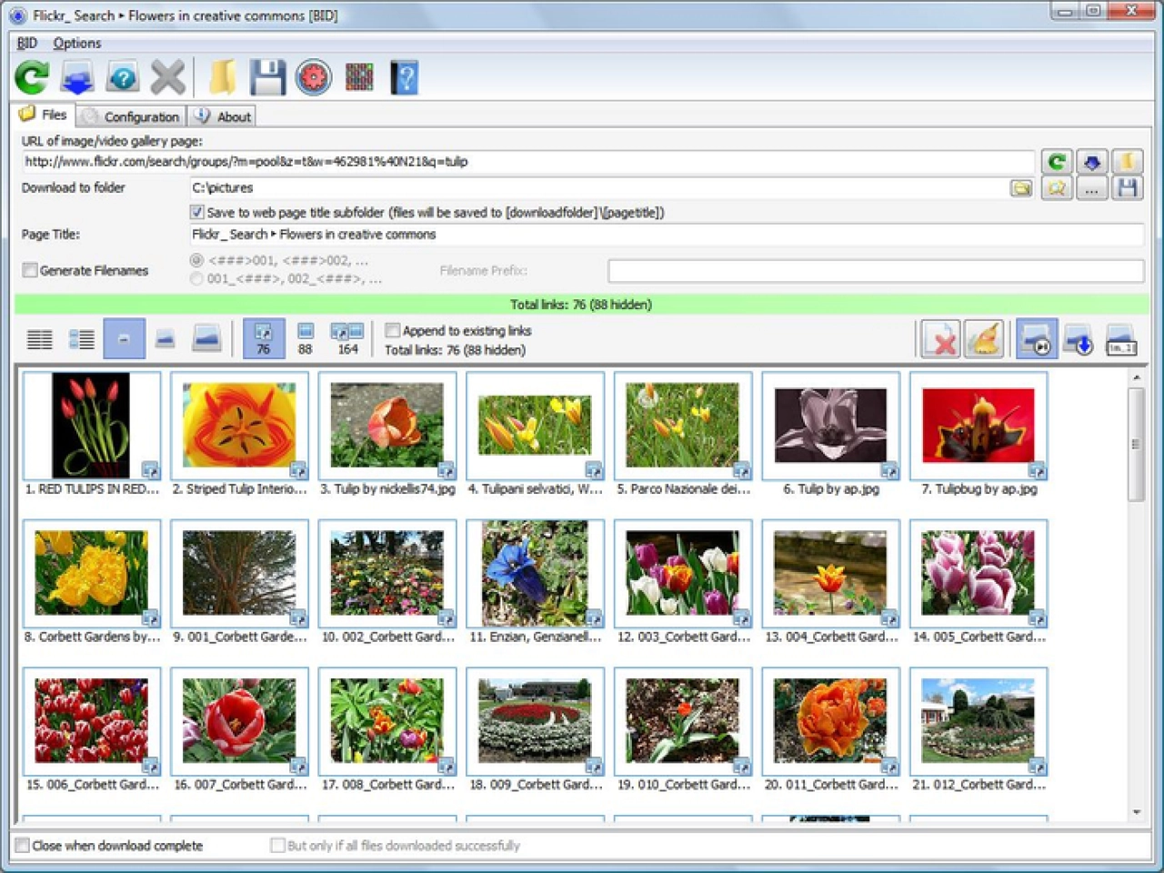 Screenshot #2 - Bulk Image Downloader 6.46 Repack