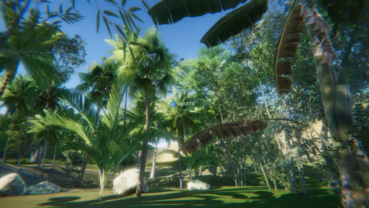Screenshot #2 - Tropical South-East Asia Rainforest / Jungle Pack