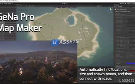 GeNa Pro - Terrains, Villages, Roads & Rivers