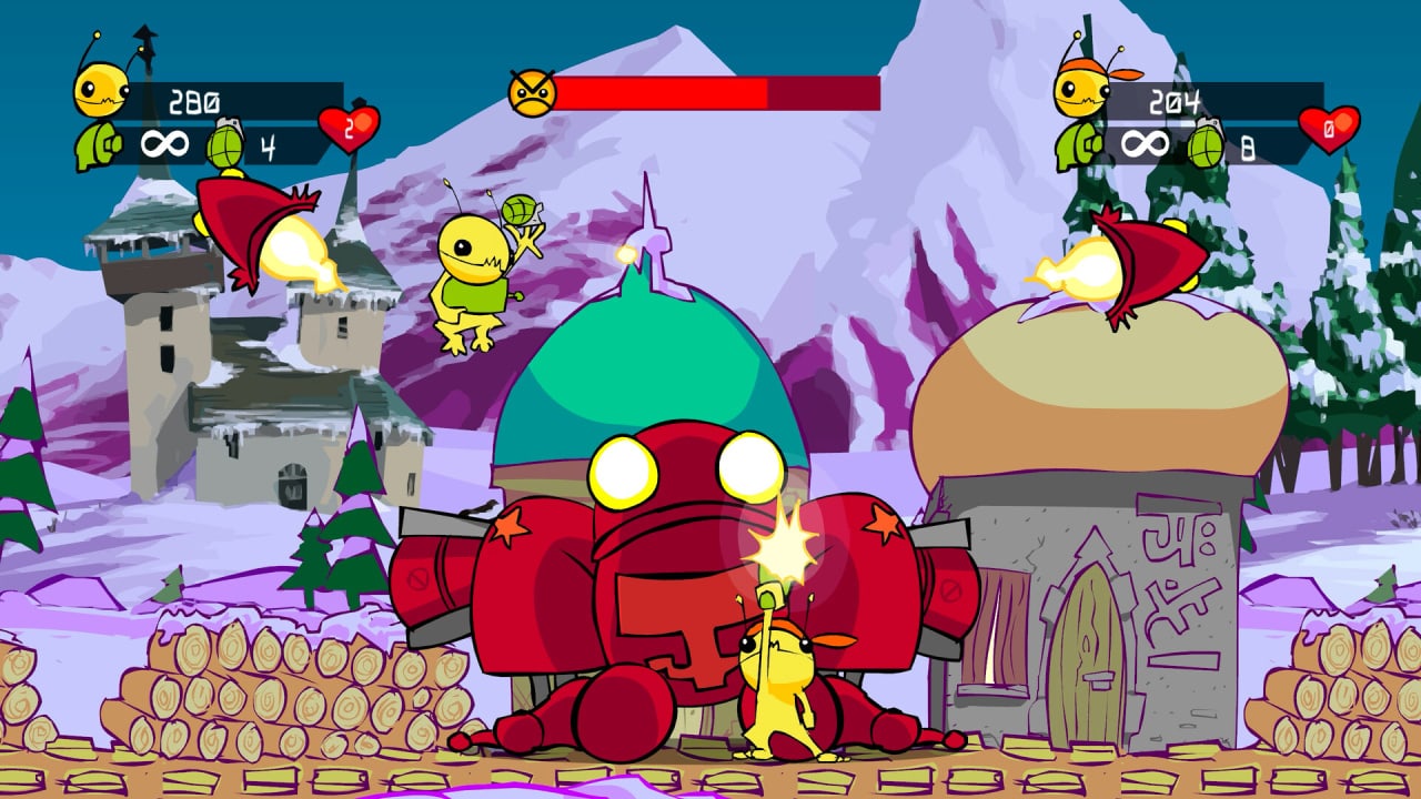 Screenshot #9 - Alien Hominid HD