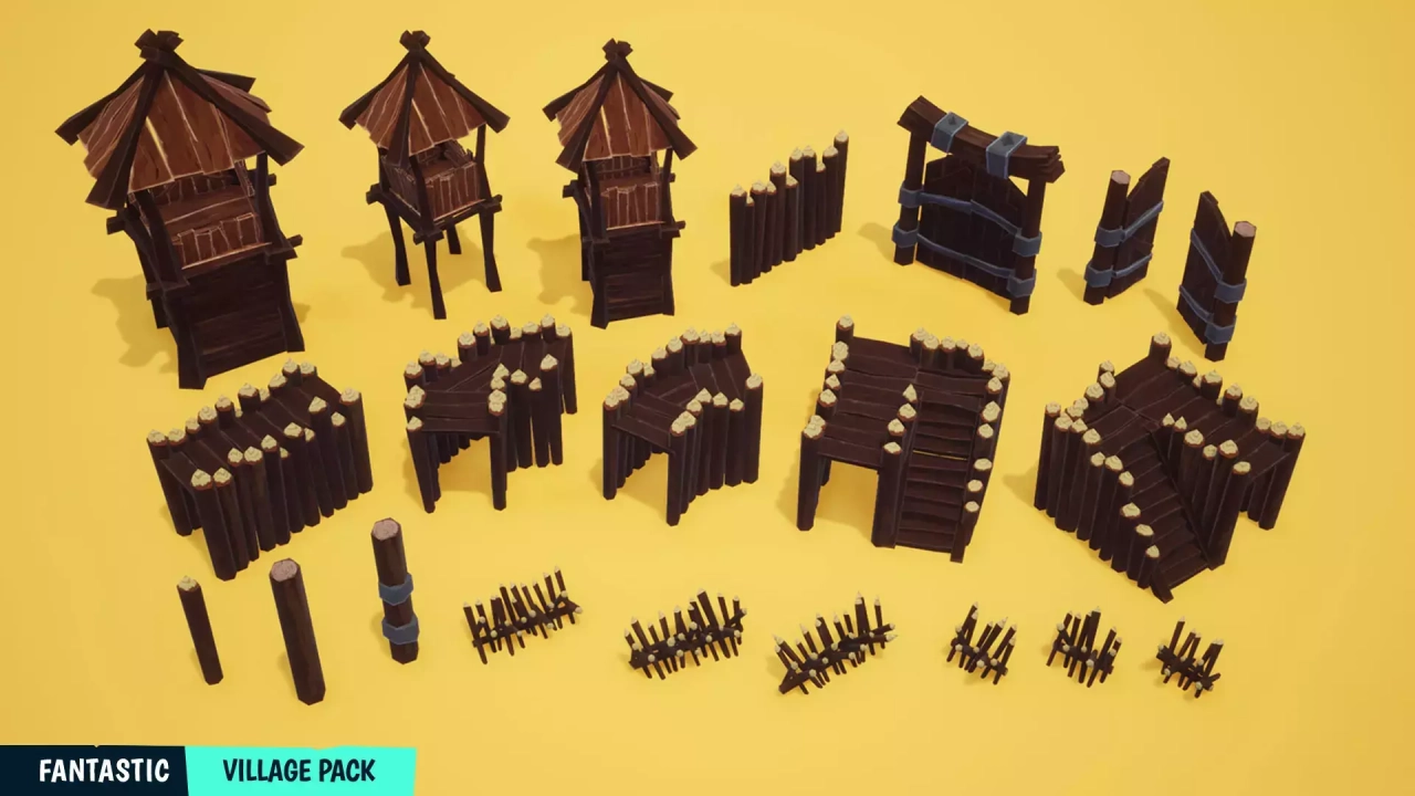 Screenshot #4 - FANTASTIC - Village Pack