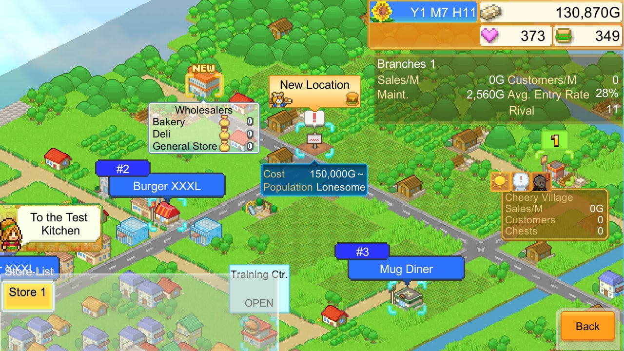 Screenshot #3 - Burger Bistro Story