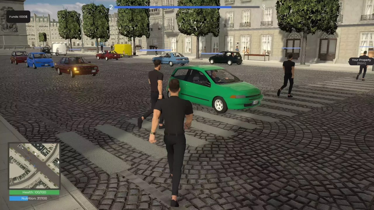 Screenshot #1 - Advanced Multiplayer Game Template для Unity