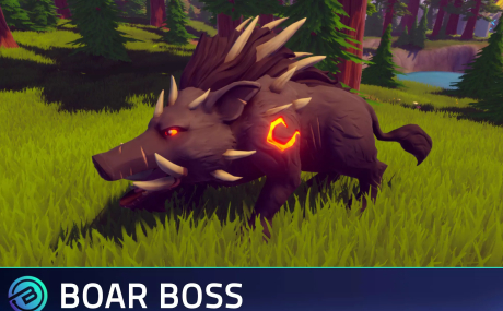 Stylized Boar Boss