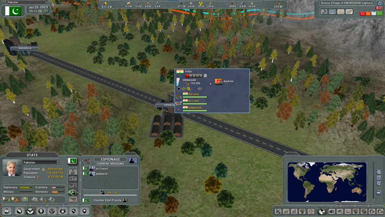 Screenshot #8 - Supreme Ruler Global Outbreak
