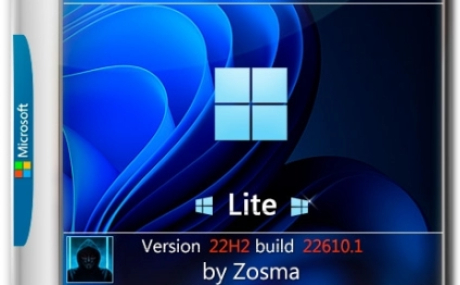 Windows 11 Pro x64 Lite 22H2 build 22610.1 by Zosma