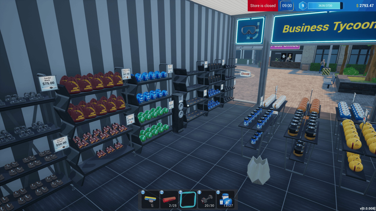 Screenshot #3 - Sporting Goods Shop