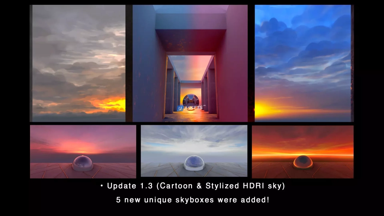 Screenshot #2 - Cartoon & Stylized HDR sky