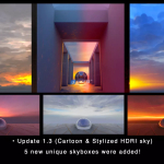 Screenshot #2 - Cartoon & Stylized HDR sky