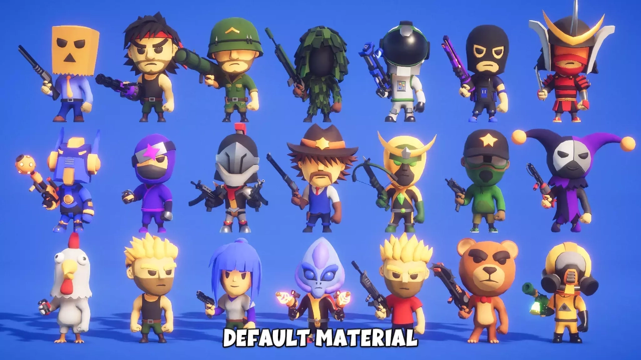 Screenshot #1 - Battle Royale Hero PBR