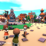 Screenshot #2 - EPIC Fantasy Town - Low Poly 3D Art