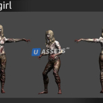 Screenshot #4 - Mixamo Zombie Character Contest Pack