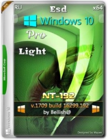 Windows 10 Pro x64 1709 Light Edition [NT-192]