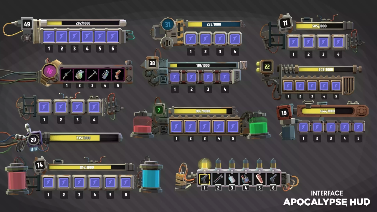 Screenshot #1 - INTERFACE - Apocalypse HUD - UI