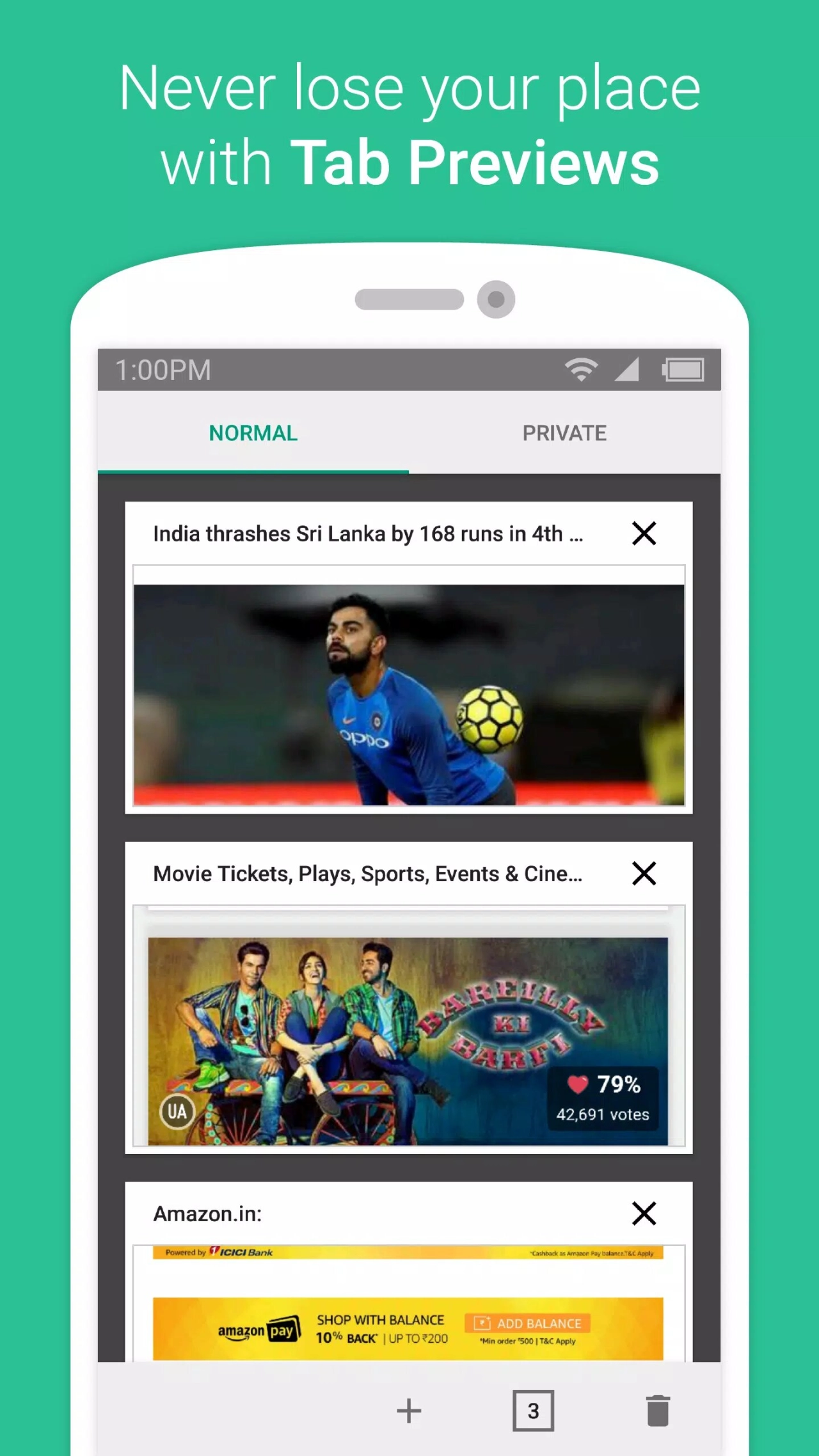 Screenshot #3 - AMAZON INTERNET BROWSER 1.0.200175.0