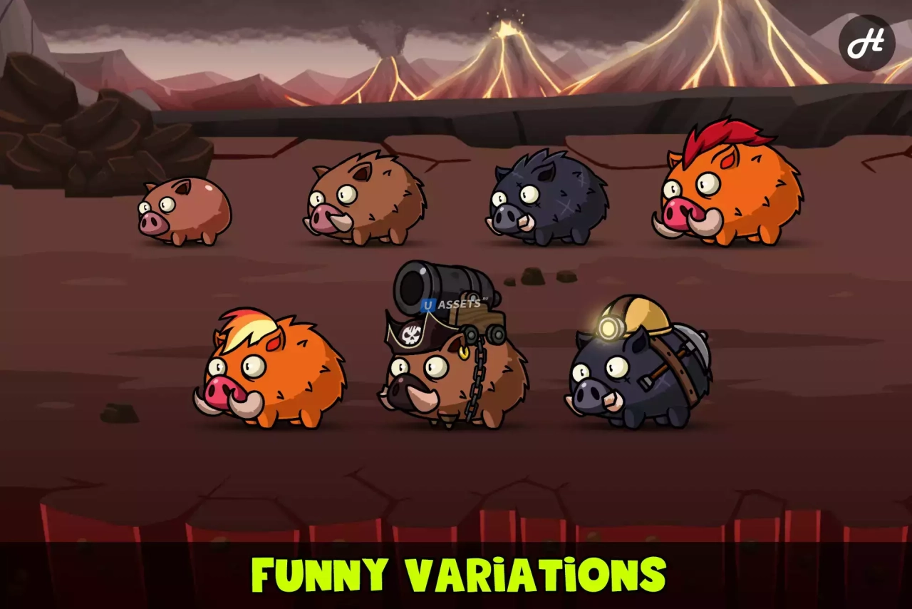 Screenshot #2 - Fantasy Monsters Animated (Megapack)