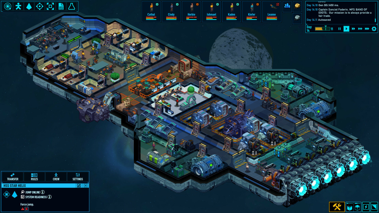 Screenshot #1 - Space Haven