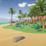 Screenshot #1 - Tropical Island - Stylized Fantasy RPG Environment