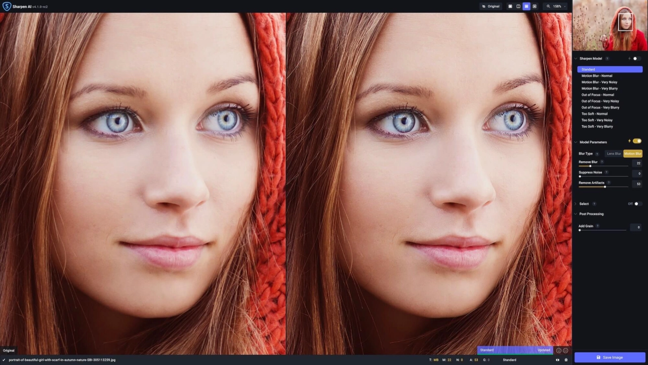 Screenshot #5 - Topaz Photo AI Pro v4.0.2 (Repack) + Offline Models