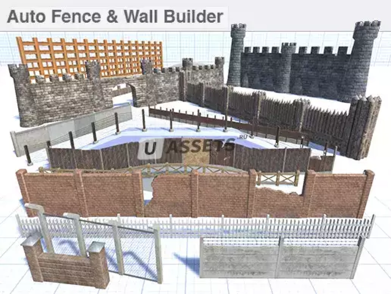 Screenshot #1 - Auto Fence & Wall Builder