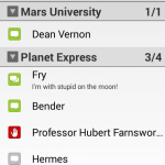 Screenshot #8 - YAXIM 0.9.9B