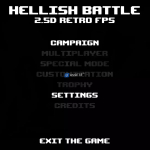 Screenshot #2 - Hellish Battle - 2.5D Retro FPS