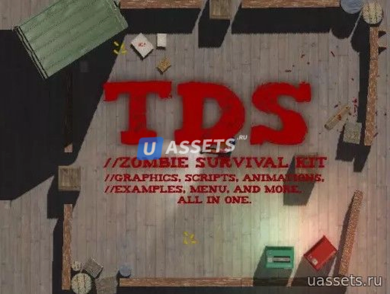 Screenshot #1 - Top Down Shooter - Zombie Survival KIT