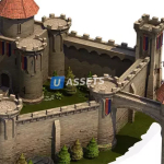 Screenshot #1 - Top-Down Medieval Castle