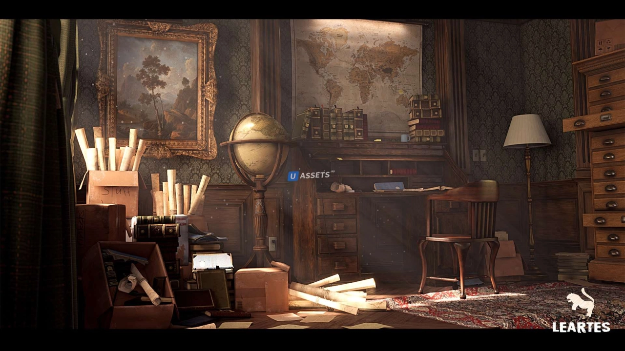 Screenshot #1 - Victorian Interior Environment
