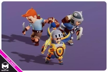 Male Knight Modular Pack 01 Cute Series