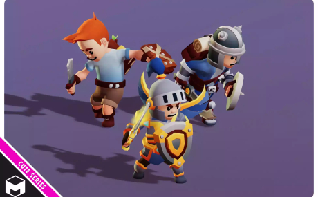 Male Knight Modular Pack 01 Cute Series