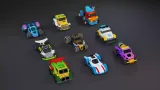 Screenshot #1 - Low Poly Tiny Cartoon Racing Cars Asset Pack