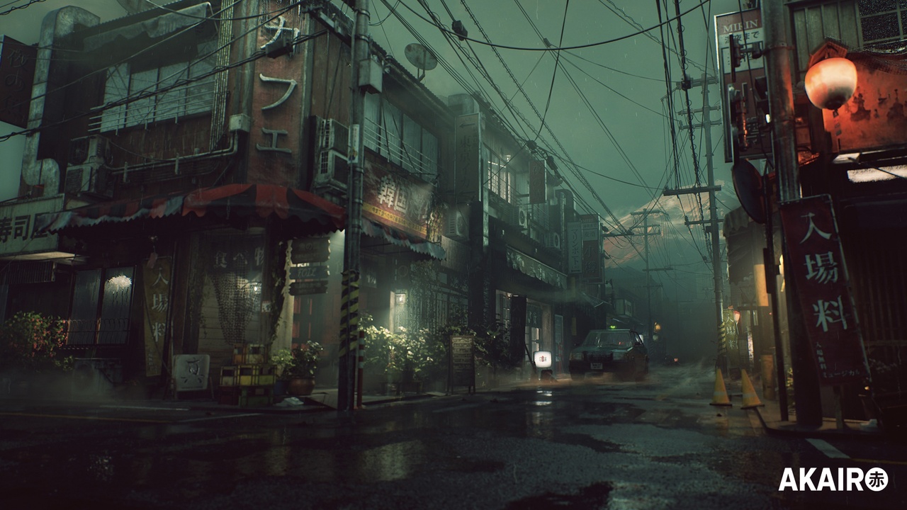 Screenshot #7 - Foggy Japanese Street (5.6 – 5.7) for Unreal Engine