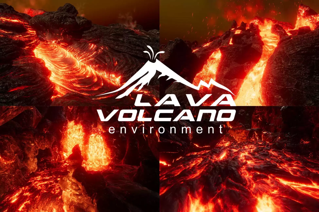 Screenshot #1 - L.V.E 2019 - Lava & Volcano Environment 2019
